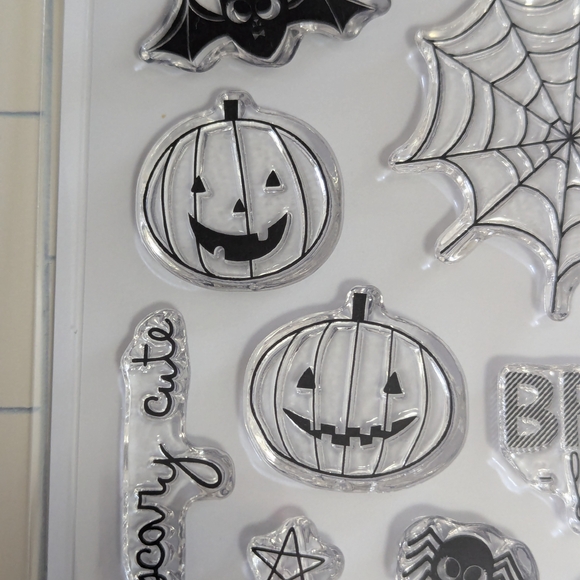 Halloween Photopolymer Stamps and Etched Dies Set - Picture 7 of 12
